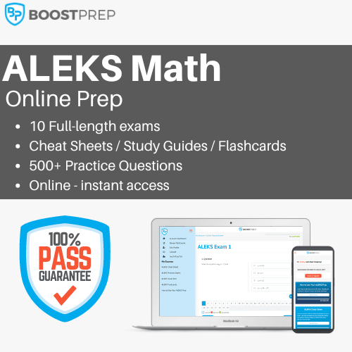 ALEKS Math Test Prep | Full-Length Exams, Cheat Sheets, & More